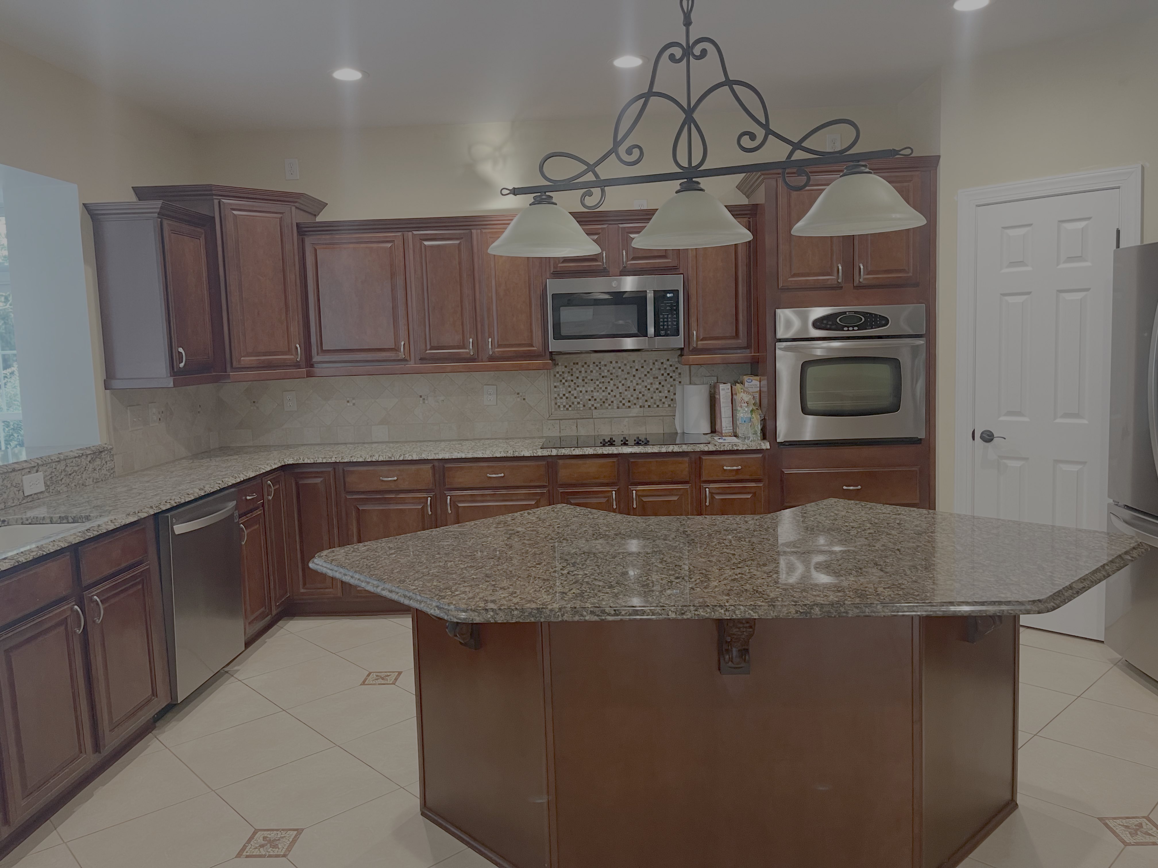 Residential kitchen cleaning